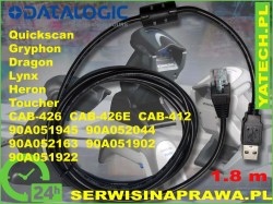 Przewód USB, do czytników, DATALOGIC, Quickscan, CAB-426, 5052178406233