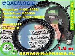 Kabel USB, Datalogic Magellan, 1100i, QS6500, 90A052211, 8-0734-10